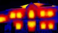 Zdjęcie termowizyjne budynku - termogram